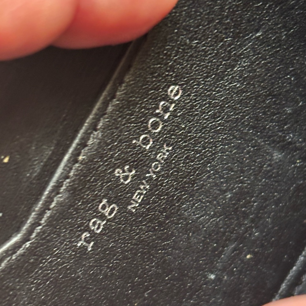 Rag & Bone bright orange Leather Clutch - Picture 4 of 4